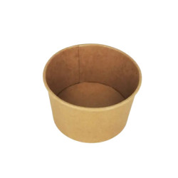 Zupka pojemnik papierowy 450ml ø115mm kraft a'50