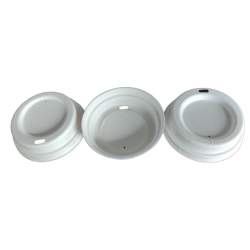 Dekiel z trzciny cukrowej do kubka 300/400ml ø90mm Natura a'50