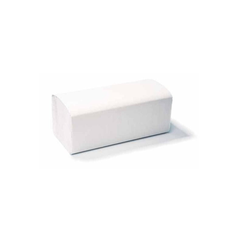 Ręcznik ZZ celuloza 22x23cm 2-warstwowy 2x17g białe a'3000