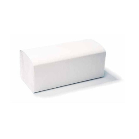 Ręcznik ZZ celuloza 22x23cm 2-warstwowy 2x17g białe a'3000