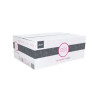 Serwetki do dyspensera 10,4x21cm białe celuloza 2-warstwowa Lamix a'9000