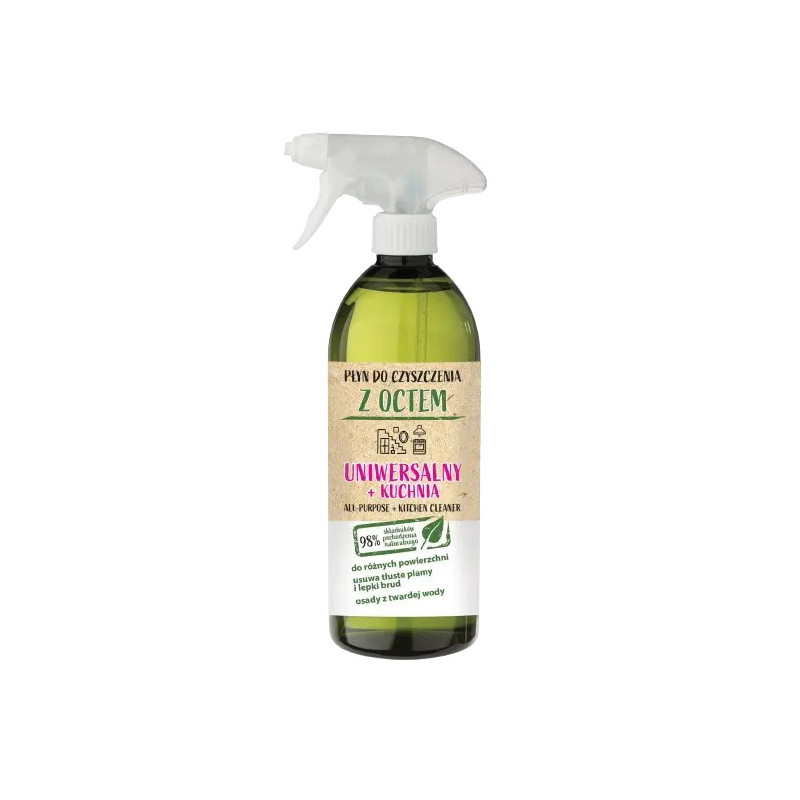 Płyn do czyszczenia uniwersalny z octem Kuchnia 750ml