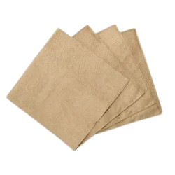 Serwetka składana brązowa 23x23cm a'60