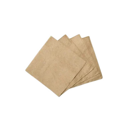 Serwetka składana brązowa 23x23cm a'60