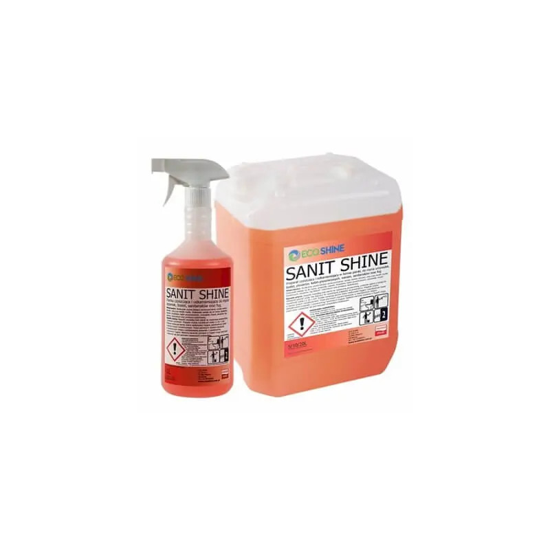Sanit Shine - Preparat w formie pianki do mycia i odkamieniania urządzeń i powierzchni sanitarnych 1Lv
