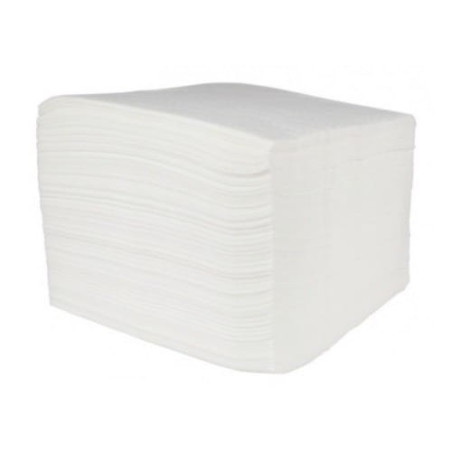 Serwetki składane 33x33 cm 1-warstwowe białe a'400