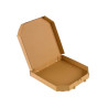 Karton na pizzę 24x24x4cm 3W E 340g/m2 szaro-szary a'400