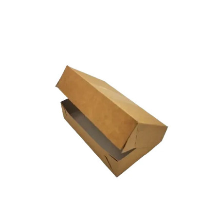 Pudełko papierowe na sushi bez okienka 22x9x5cm kraft a'300